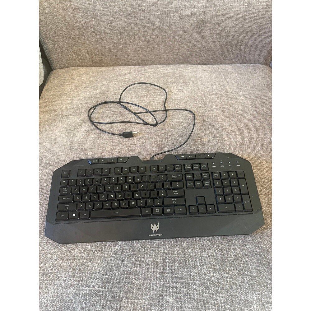 Acer Predator Wired Gaming Lighted Black Keyboard